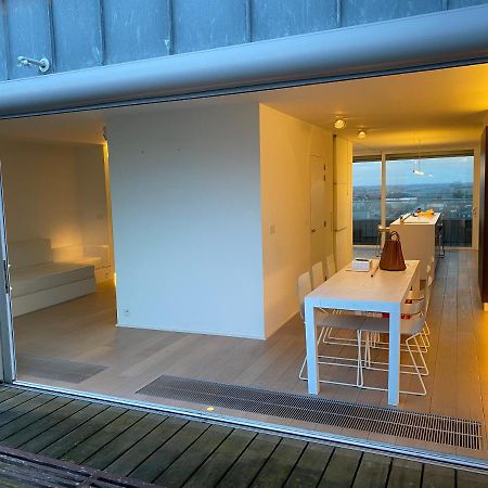 Penthouse Sea-Loft Blankenberge, Uniek Zeezicht, Luxeloft Met 40M2 Terras! Διαμέρισμα Εξωτερικό φωτογραφία