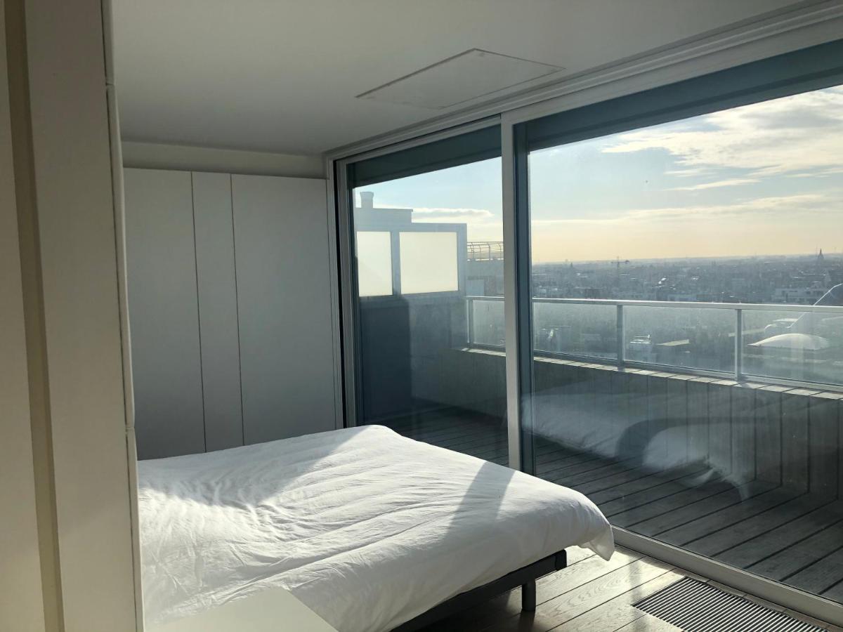 Penthouse Sea-Loft Blankenberge, Uniek Zeezicht, Luxeloft Met 40M2 Terras! Διαμέρισμα Εξωτερικό φωτογραφία