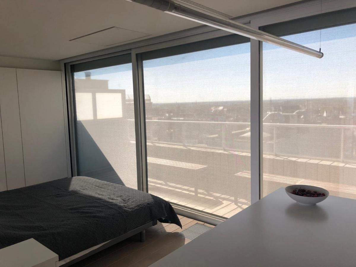 Penthouse Sea-Loft Blankenberge, Uniek Zeezicht, Luxeloft Met 40M2 Terras! Διαμέρισμα Εξωτερικό φωτογραφία